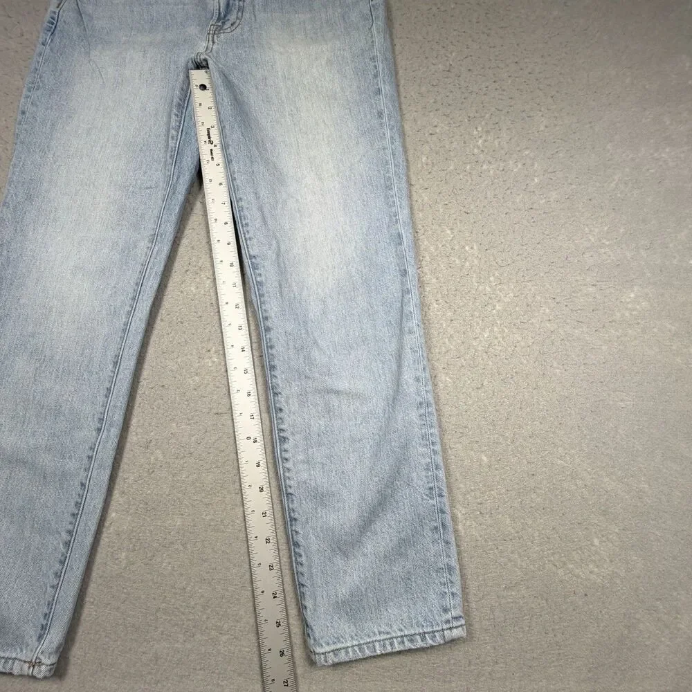 Madewell Perfect Vintage Straight Jeans Women’s 27 Stretch Medium Wash Pockets
